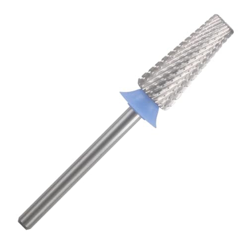C & I 5 in 1 Nail Drill Bit for Nail Techs Remove Acrylic & Gel, Middle-M - color: Blue