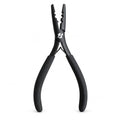 MIRACLE 7 Inch Hair Extension Pliers, 2-Hole Bead Crimper and Remover Tool - size: 7 inch