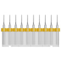 10 Pcs PCB Drill Bits Set, 1/8" Shank 0.4mm - size: 0.4mm
