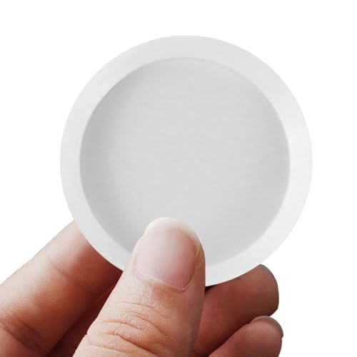 Sorting Trays,100 Pieces Plastic White Magical Sequin Rhinestones Tray Sorting Storage Plates Art Tray for Craft and DIY Needs (Circle) - size: Circle