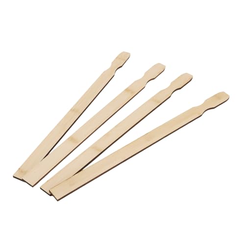 MUKCHAP 30 PCS Wooden Paint Stir Stick, 15.7 x 1 inch Bamboo Wood Long Paint Mixing Sticks for Craft, Garden, Creative Projects