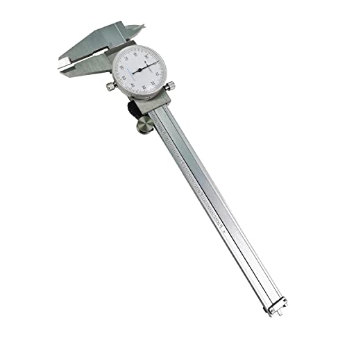 TEXALAN(R) 0-6" 4 Way Dial Caliper .001" Shock Proof Imperial Carbon Steel