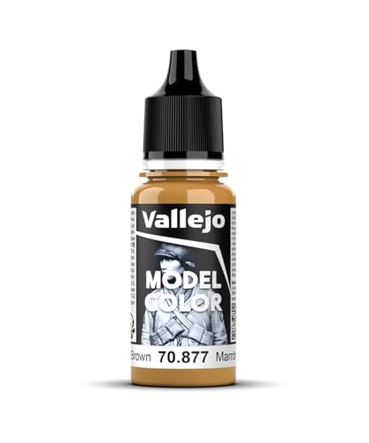 Vallejo Gold Brown Paint, 17ml - color: Goldbrown, size: 0.57 Fl Oz (Pack of 1)