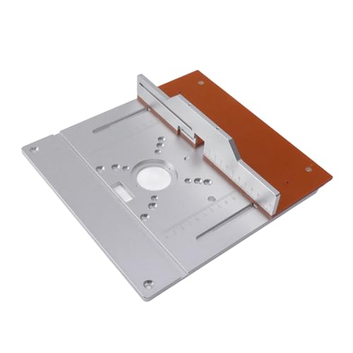 Router Table Insert Plate, 8mm Aluminum for Trim Router