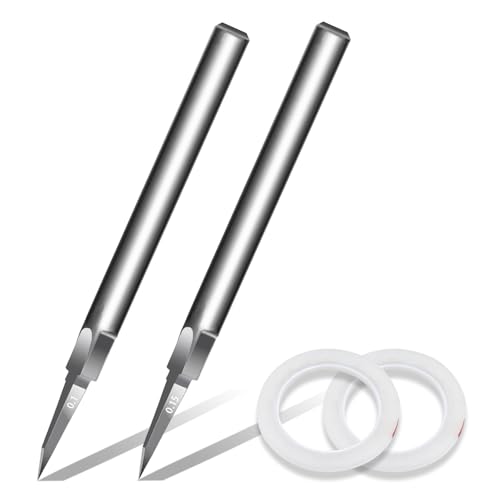 Model Scriber Chisel + Ultra-Sharp Tungsten Steel Blades (0.10mm & 0.15mm)