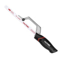 HAUTMEC Compact Hacksaw, 10" Hacksaw with Bi-Metal HSS Blade, Aluminium Frame, Cutting Guide Design, Small Hand Saw for Cutting Metal, Plastic, PVC & Wood, Ideal for Tight Spaces – HT0427 - style: Upgrade