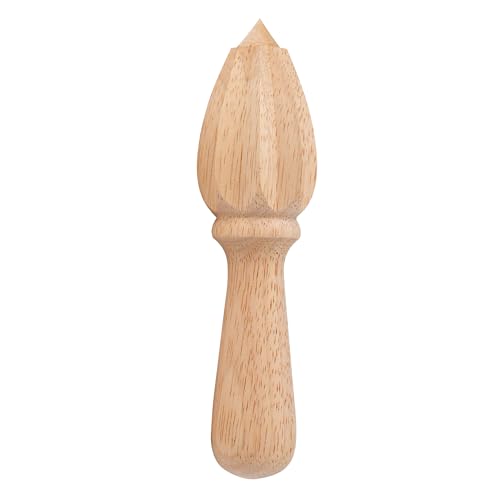 HIC Kitchen Citrus Juicer Reamer, Hardwood - style: Citrus Reemer
