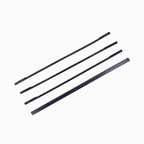 Excel Blades 8-Piece Coping Saw Set – Includes 4 Blades, 4-Way Hand File & Sanding Stick – Precision U-Frame Handsaw Kit for Wood, Plastic, Metal, and Rubber Cutting