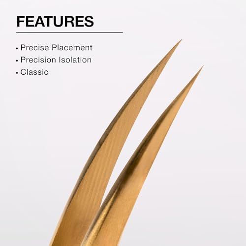 Curacoro Lash Tweezers, LashSmith Curve Isolation Tweezer - Moonlight - color: Curve Isolation - Moonlight