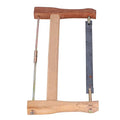 Frame Saw, Teakwood Handsaws, Blade Replacement Carpenter Hand Bow Wood Cutting Tool, Portable Frame Saw for Cutting Wood(400mm) Cut Percussion Tool, Hack Saw Blade - size: 400mm