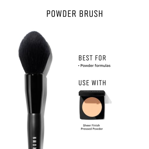Bobbi Brown Cheek & Powder Brush | Multi-Purpose Brushes for Blending Blush, Bronzer or Powder for Seamless Application - style: Powder, New Design