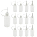 Tegg Precision Tip Applicator Bottle 12PCS 30ml Empty Needle Tip Glue Bottles for DIY Craft