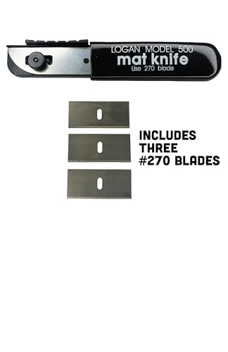 Authentic Logan 500 Mat Knife Board and Foamboard.Straight Cutter for Picture Framing.