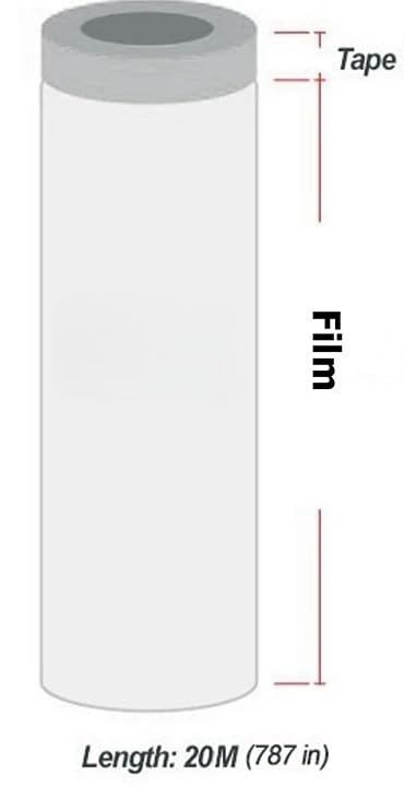 Scotch Pre Taped Masking Film - Multi-Use Covering 65 Feet (26 in (3 Roll)) - size: 26 In (3 Roll)