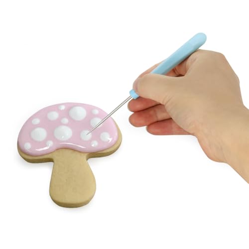 4Pcs Sugar Stir Needle Scriber Needle Cookie Decorating Supplies Tool 5.2"