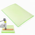 Leather Craft Punch Pad, Rubber Mute Board for Stamping, 11.8x7.9x0.3 - size: 11.8"L x 7.9"W