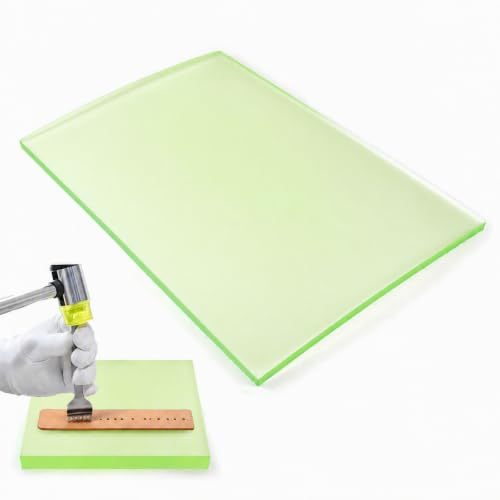 Leather Craft Punch Pad, Rubber Mute Board for Stamping, 11.8x7.9x0.3 - size: 11.8"L x 7.9"W