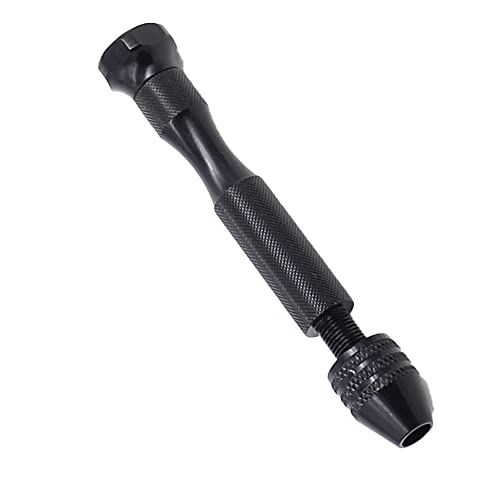 25 Pcs 0.5-3.0 mm HSS Micro Twist Drill Bit, Mini High Speed Steel Drill with Hand Pin Vise Rotary Tools for Wood, Plastic, Soft Metal - size: 0.5-3.0 mm with Hand Pin Vise