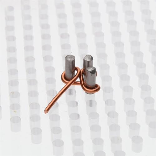 The Beadsmith Wig Jig Olympus Lite – Wire Elements – Acrylic Square Jig 3” x 4”, 238 Holes, 10 Removable Metal Pegs – Tool for Making Wire Components and Jewelry Designs - size: 3" x 4" Square Jig