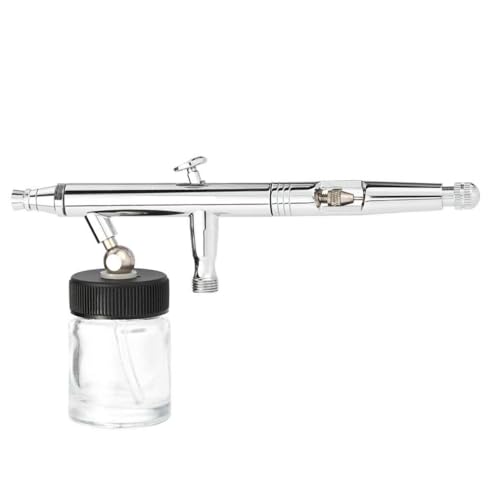 10pk 0.75oz Glass Airbrush Bottles, 30° Siphon with Silicone Caps - size: G2P