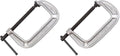 Wilton C-Clamp, 5" Opening, 3-1/4" Throat, 1225 Lbs. Clamping Force (Model 145C) (Pack of 2) - size: 5 in. x 3-1/4 in., style: Pack Of 2