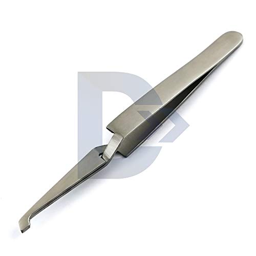 Reverse Action Tweezers Dental De Bonding Posterior Bracket Placement Holding Forceps Orthodontic Instrument