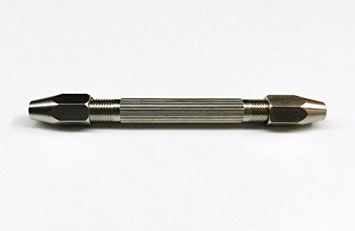 Double END PIN Vise 2 Chucks 4 Size Jaws 0-1/8" Hobby Jewelry & Watch 4-1/2" LNG
