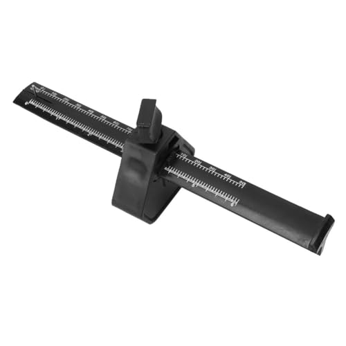Parallel Marking Gauge 0-150mm – Steel Tip Scriber Tool for Woodworking & Metal, Precision Measuring with Comfort Grip and Carbide Compatibility