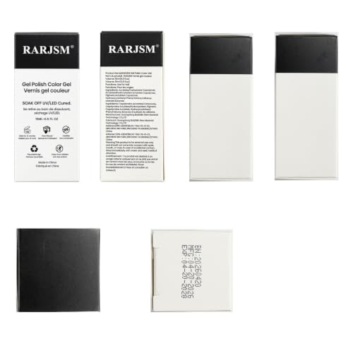 RARJSM Magnetic Cat Eye Gel Nail Polish Nude Purple Pink Silver Glitter - color: Nude Purple Pink