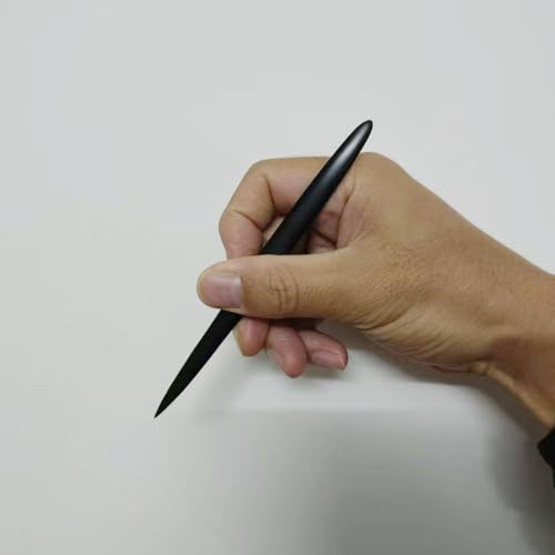 1 PCS Polymer Clay Needle Tools, Stainless Steel Scoring Sculpting Modeling Carving Tools for Feather Wire Texture Model Air Dry Clay Ceramic & Pottery Art Tool Supplies/5.8x0.39Inch/Black - color: Black, size: 5.8x0.39Inch-1P