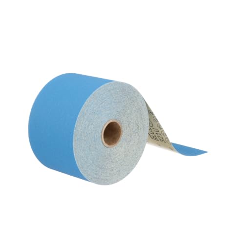 3M Stikit Blue Abrasive Sheet Roll, 36222, 220+ Grade, 2-3/4 in x 30 yd