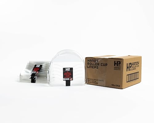 HP CO. HANDY PRODUCTS Handy Roller Cup Liners, Disposable, 24 Count - size: 1 Count (Pack of 6)