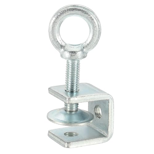 HARFINGTON Carbon Steel C Clamps, 20mm Square Galvanized Mini Tiger Clamp - size: 20mm