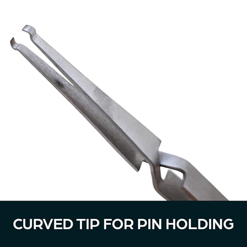 Summit Doorware Reverse Action Tweezers Precision Lock Pinning Tweezers