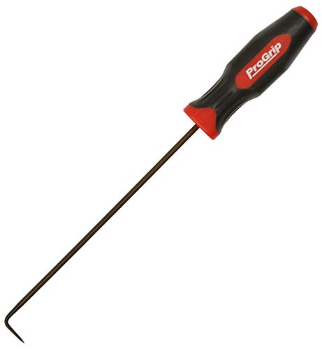 "Mayhew Tools 13211 ProGrip Pick, Mini Long 90-Degree Bent Pro, 6""", black oxide - size: 6", style: Miniature 90° Bent