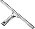 Unger Professional Stainless Steel Heavy-Duty Squeegee,12",Silver,(Pack of 10) - size: 12-inch (Pack of 10), style: 12” Stainless Steel Squeegee