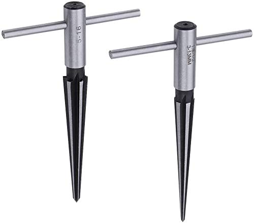 AOWESM Guitar Tapered Reamer Set — 3–13 mm & 5–16 mm (2-Piece Set)