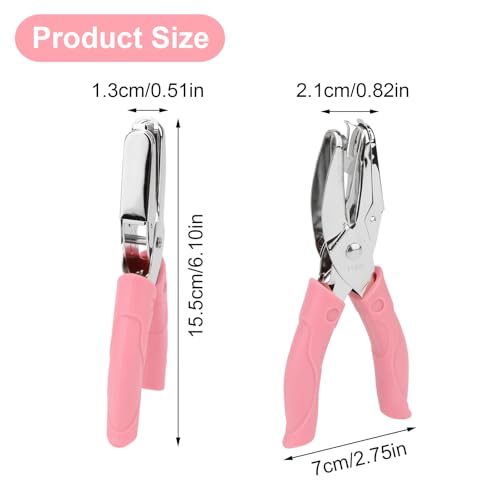 1/16In Handheld Hole Paper Puncher Mini Circle Shape Punch (Small Circle) - size: Small Circle