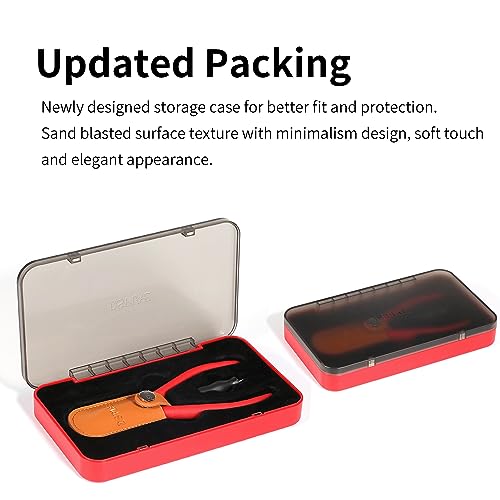 DSPIAE 4.72 Inch Pro. Ultra Fine Single-Edged Blade Nipper For Plastic Models,Easy,Smooth,Clean Cuts