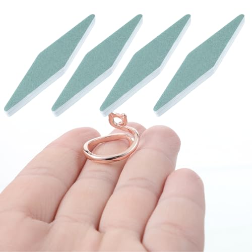 20 Pack Silver Polishing Sticks Scratch Removal Cleaning Buffing Bars Abrasive Cleaning Stick Double Sided Polishing Sticks for Gold, Silver, Copper, Brass, Jewelry, Watches, Cell Phones