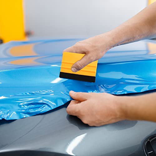 24 Pcs Squeegee for Vinyl Decal, Blue, Red, Yellow, Golden Brown - color: Blue, Red, Yellow, Golden Brown