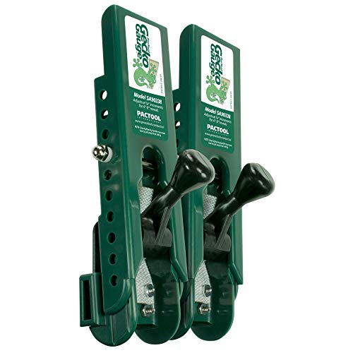 PacTool Gecko Gauge Siding Tool - LP Wood Installation, 2-Pack Green - size: 3/8” Thickness for LP Siding, style: STANDARD
