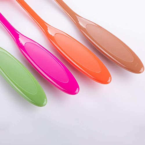 Yoseng 12 pcs Ink Blending Brushes for Card Making,0.86 Inches Brush Heads - color: 12 Color