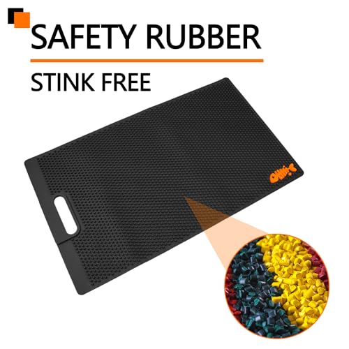 NonSlip Fish Fillet Mat 14 * 24“, Black - color: Black, size: 24"L x 14"W