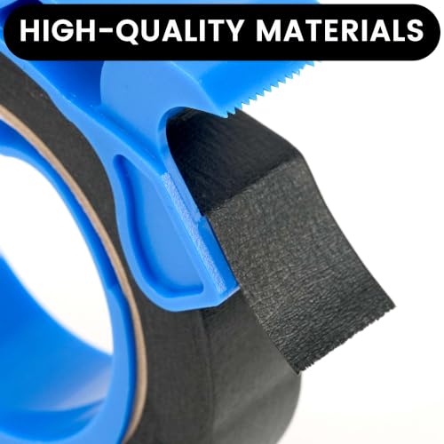 Adhes Black Masking Tape Painter Tape Dispenser 25mm x 50m