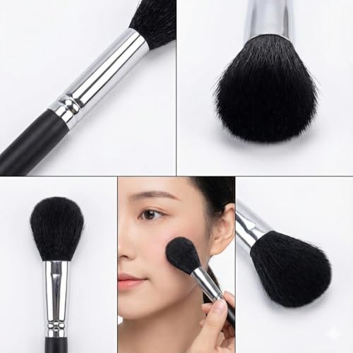 ZAQ Flawless Tapered Blending Make Up Brush, Soft Synthetic Fibers - style: Tapered Blending Brush