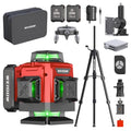 WEIDDW Laser Level 360° Green Cross Line Self Leveling Laser Measuring Tool - size: L