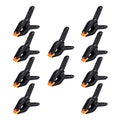 10 PCS 4.5 Inch Plastic Large Spring Clamps Backdrop Clips Heavy Duty Clips