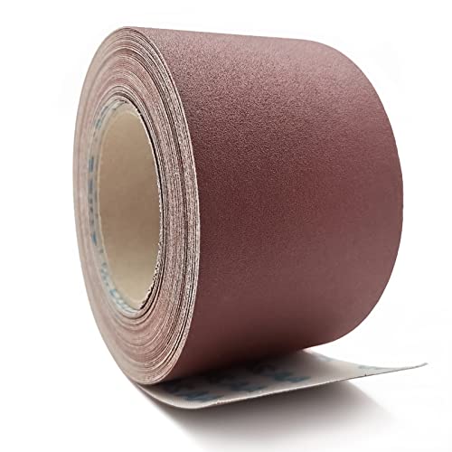 400 Grit Sandpaper Roll, 3 Inch x 49 Feet Emery Cloth Roll Aluminum Oxide Abrasive Paper Roll Continuous Sandpaper for Metalworking, Woodworker, Furniture Repair, Sanding Automotive Plumbing - size: 400 Grit