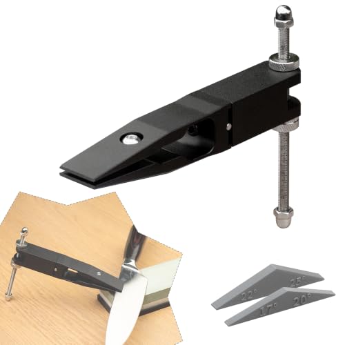 CWOVRS Precision Knife Sharpener Tool - Knife Sharpening Angle Guide 12-25° - size: T-02